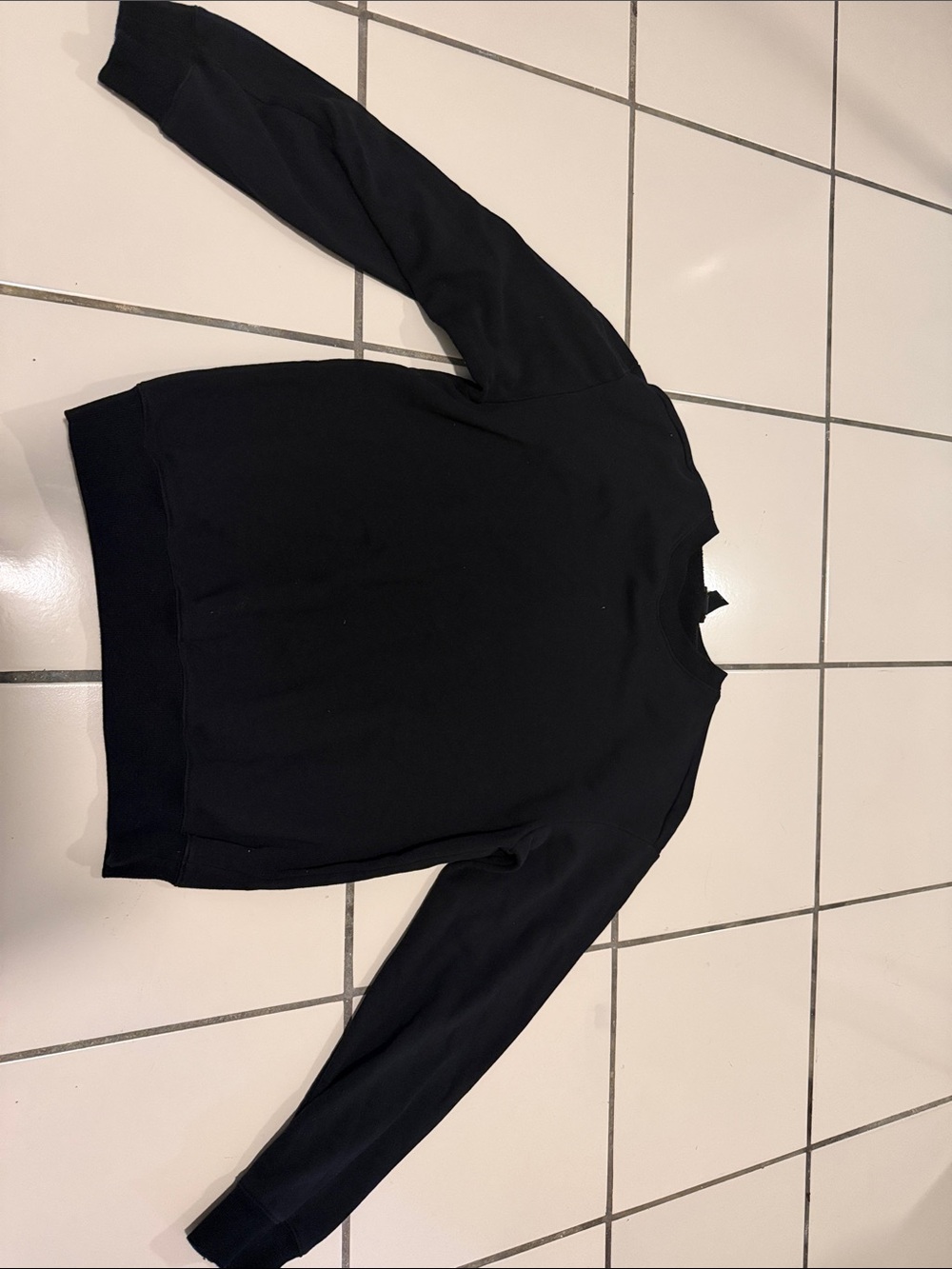 H&M Black Crewneck Sweatshirt